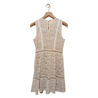 slim fit dress slacks Embroidered Floral Tunic Dress main image 0