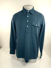 CRIQUET - NEW w TAG - PLAYERS Pullover Knit Embroidered Logo Rugby M Shirt