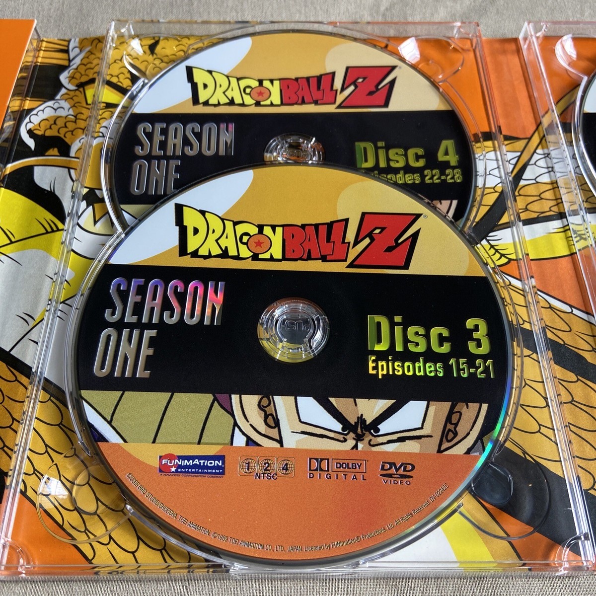Dragon Ball Z: Complete Season One 1 (DVD 6-Disc Box Set Slipcover