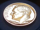 1964 Gem CAMEO Proof Dime EYE CANDY 90% Silver Blazing Original Luster #331 ~ 14