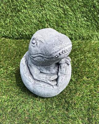 Beton Dinosaurier Garten Deko T Rex Dinosaurier Ei Frostgeschützt