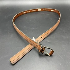 Fossil Brown Leather Narrow Womens Belt Size Medium 34