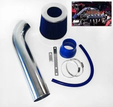 BLUE For 1993-1997 Honda Del Sol 1.5L 1.6L L4 Air Intake System Kit + Filter