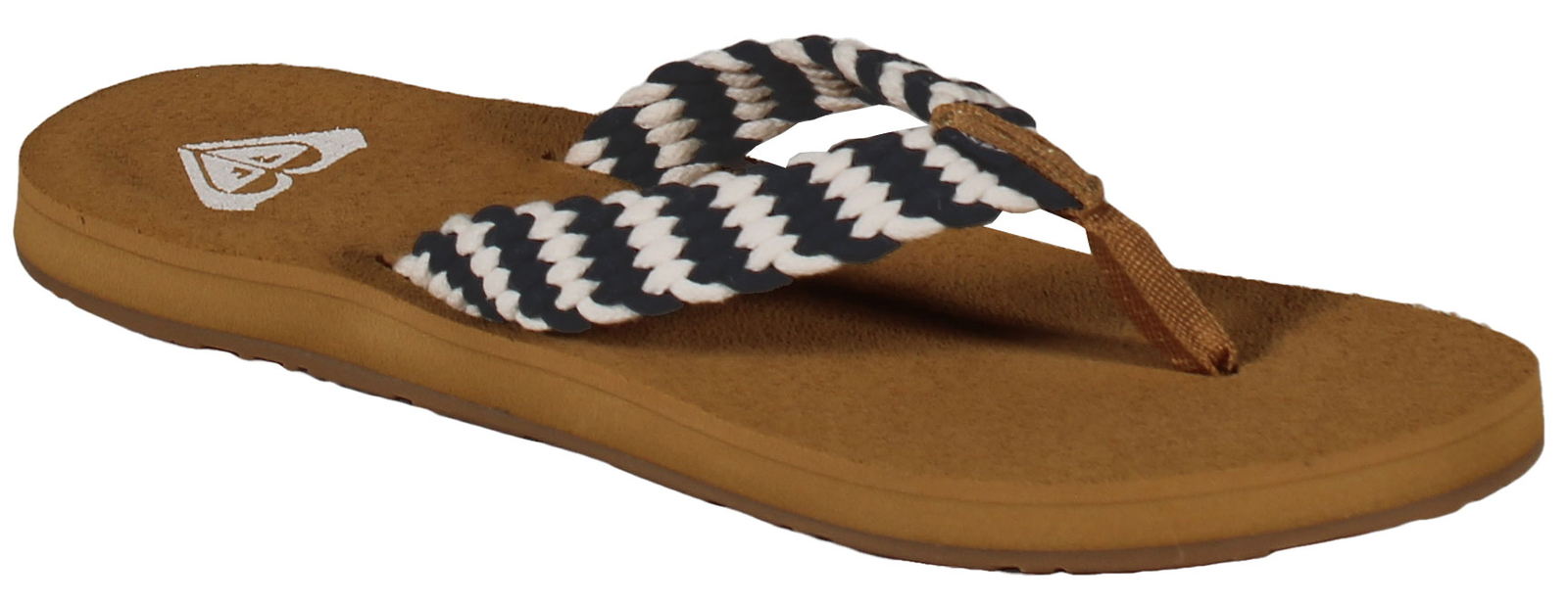 Сандалии Roxy Porto темно-синийбелый новинка 6390₽