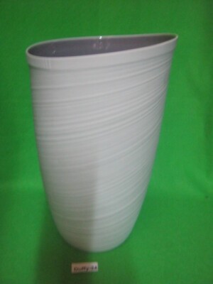 Vase Papyrus 32 cm weiß / lila von Rosenthal