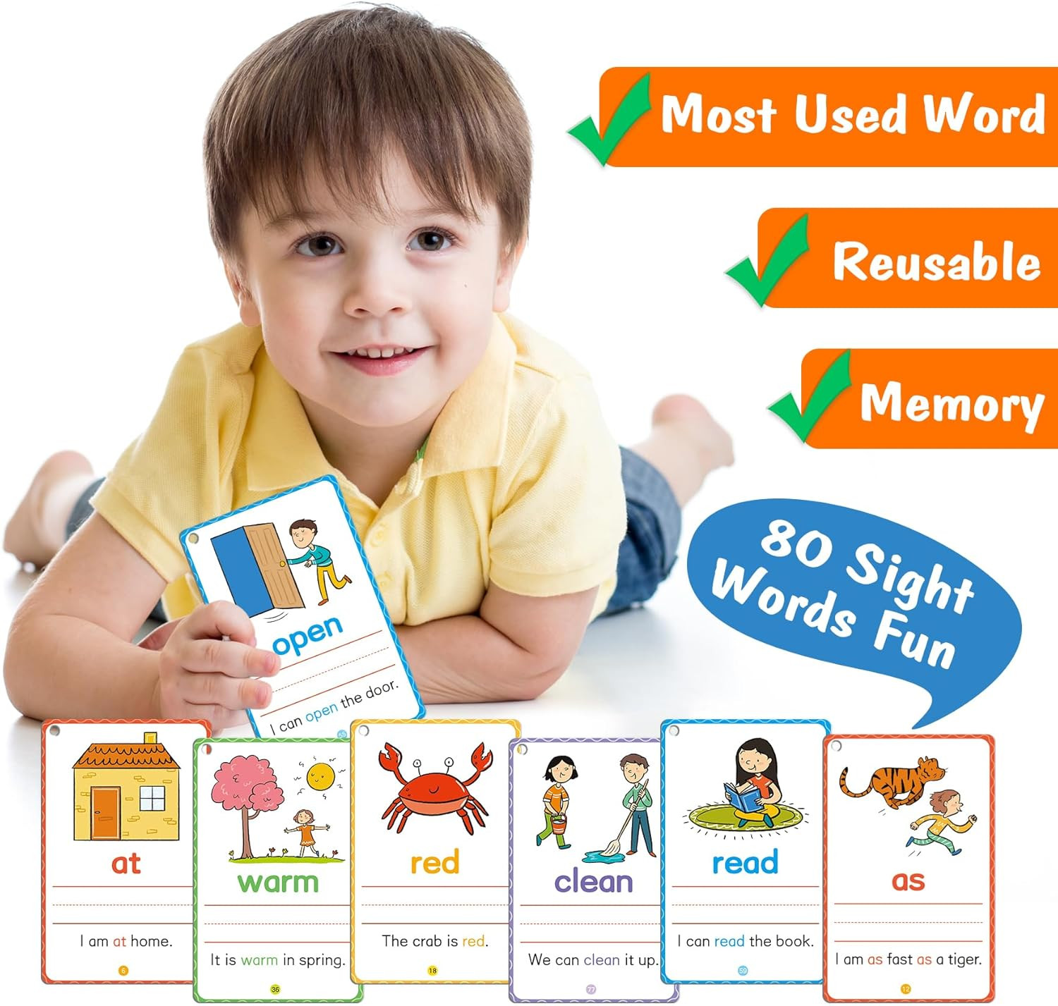 Preschool Learning Activities - Reusable Letter & Number Tracing Book for Kids 3