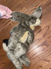 Folkmanis Jack Rabbit Hand Puppet 2013 Plush 21 in EUC