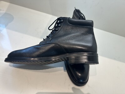 GRAVATI Designer Hand Made MENS LEATHER BOOT SIZE 9 1/2 M  display picture 3