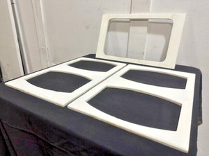 ***LOT OF 3*** POLY SALAD BOWL INSERT HOLDER FOR BUFFET TABLE