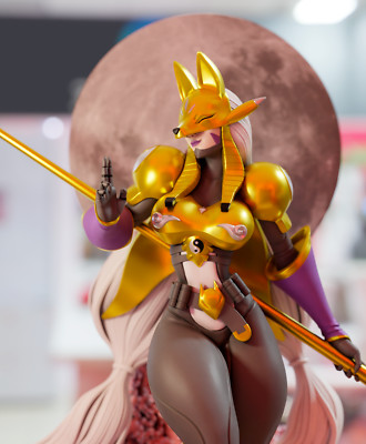 SAKUYAMON, DIGIMON, ANIME, 1/4-1/24, FIGUR, FAN ART, 3D-DRUCK, STATUE, 3DMOO