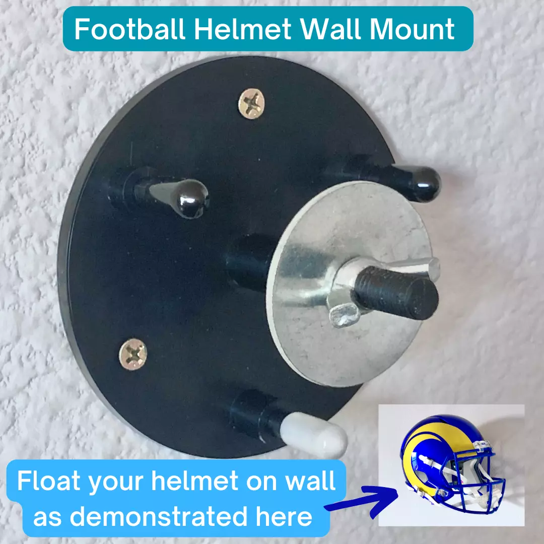 Diy helmet wall discount mount