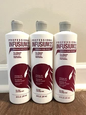 3 Infusium 23 Maximum Body Formula Pro-Vitamin Shampoo Fine Limp Hair  20 Oz.