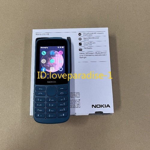 Unlocked Nokia 215 4G Dual SIM Long Battery Life, Multiplayer Games Cell Phone - Afbeelding 11 van 20