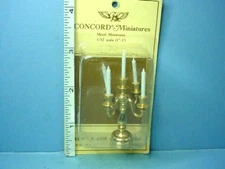 Miniature Candelabra 5 Arm #M168 Non-Usable Concord 1/12th Scale