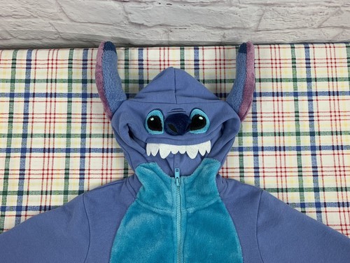 Disneyland Disney Parks Lilo & Stitch Pullover Fleece Plush Hoodie Youth XXS - Picture 6 of 6