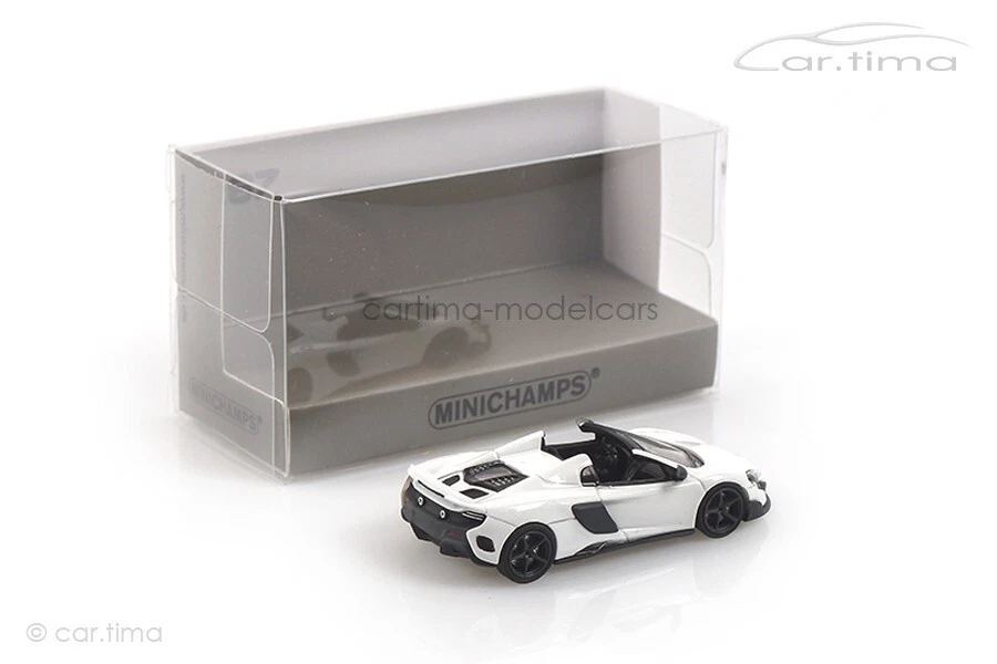 Mclaren 675 Lt Silice Bianco MINICHAMPS 1:87 870154430 - Immagine 2 di 2