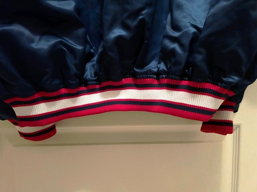 Vintage 90's Atlanta Braves Starter Diamond Collection Satin Varsity Jacket 2XL - Bild 15 von 23