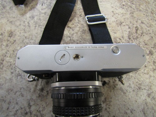 Asahi Pentax K1000 SLR 35mm Film Camera With SMC Pentax-M 50mm Lens W/ Case - Picture 10 of 13