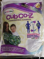 Lil' Cub Hub Cub Co-Z Flower Power Convertible Carrier, Small-New