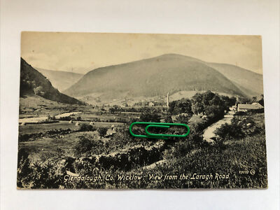 Glendalough Co. Wicklow Irland Blick von der Laragh Road Anfang 1900 er