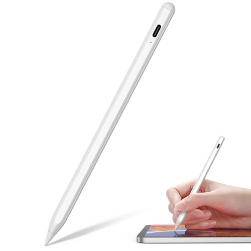 Stylus Pen for iPad 2018-2024 - for Apple iPad Pencil with Palm Rejection, Ma...
