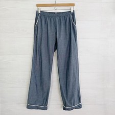 Emporio Armani - Chambray cotton lounge pajama pants, sz M