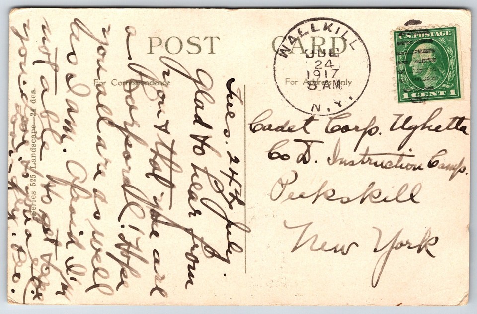 Wallkill New YorkEarly 1920s Car On Dirt Road Around Wallkill River