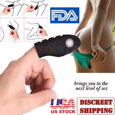 Finger Vibrator G-spot Clit Massager Stimulator Sex Toys for Women Rechargeable