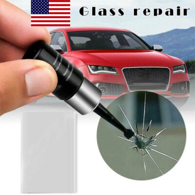 Cracked Glass Repair Kit Windshield Diy Car Window Phone Screen Repair Utensil