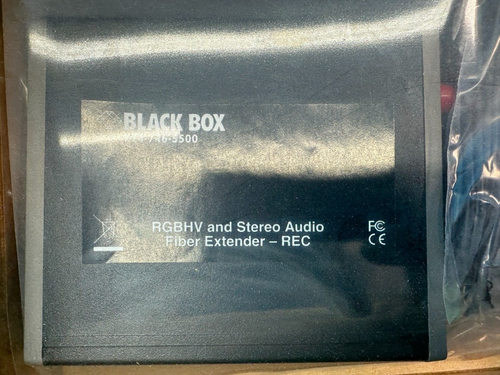 Black Box AC1020A-REC RGBHV and Stereo Audio Fiber Extender Kit - Picture 7 of 10