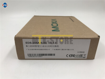 1PCS Brand new ones MOXA EDS-205A-S-SC 5-Port non-network-based Ethernet switch