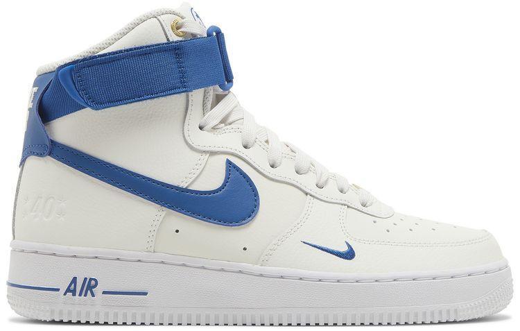 Nike Air Force 1 ホワイト/ブルー　40周年モデル Nike Air Force 1 SE High 40th Anniversary - Sail Blue Jay