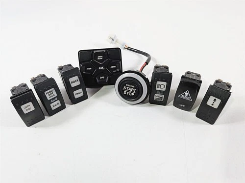 2022 Can Am Maverick X3 XRC Turbo RR Start Stop Light Mode Switch Set 710006059