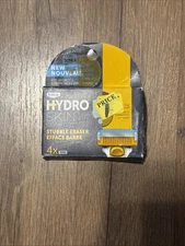 Schick Hydro Skin Comfort Stubble Eraser Razor Refills, 4 Cartridges