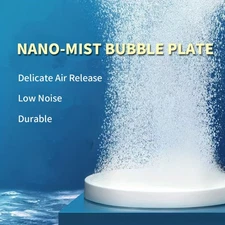 Nano Air Stone Oxygen Bubble Diffuser, Bubble Disk, Aquarium Bubbler Stone 