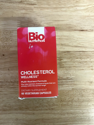 Bio Nutrition Cholesterol Wellness [Multi-Nutrient Formula] 60 veg capsules