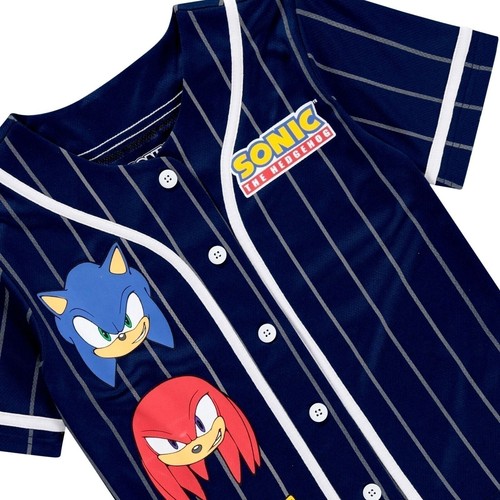 Boys Sonic The Hedgehog Baseball Jersey Shirt and Shorts Clothing Set- Little... - Picture 8 of 8