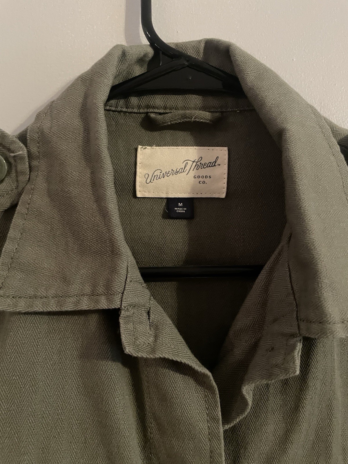 Universal Thread Green Utility Light Jacket Size … - image 2