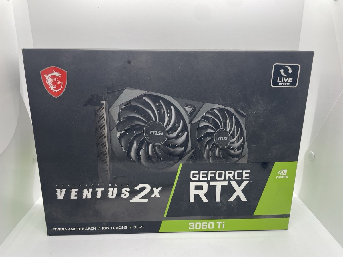 MSI GeForce RTX 3060 Ti Ventus 2X 8GB GDDR6 Graphics Card Used | eBay