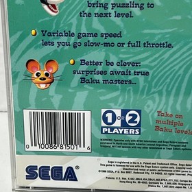 Baku Baku Sega Saturn Video Game