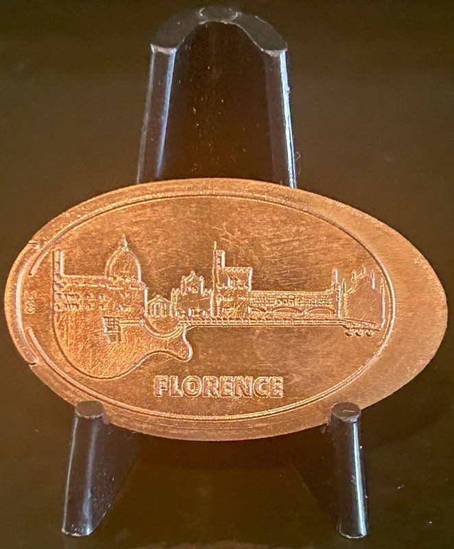 Hard Rock Cafe-Florence-Elongated Penny