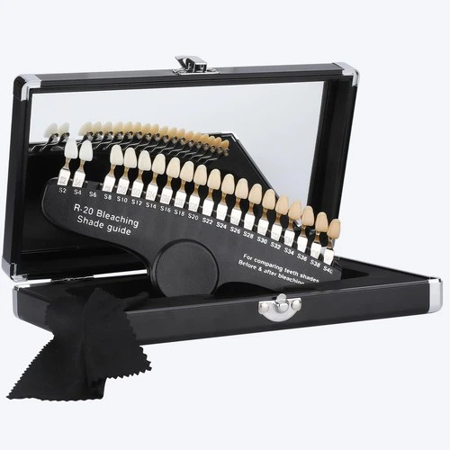 Dental Shade Guide 3D Colour Chart Comparator for Teeth Whitening – 20 teeth