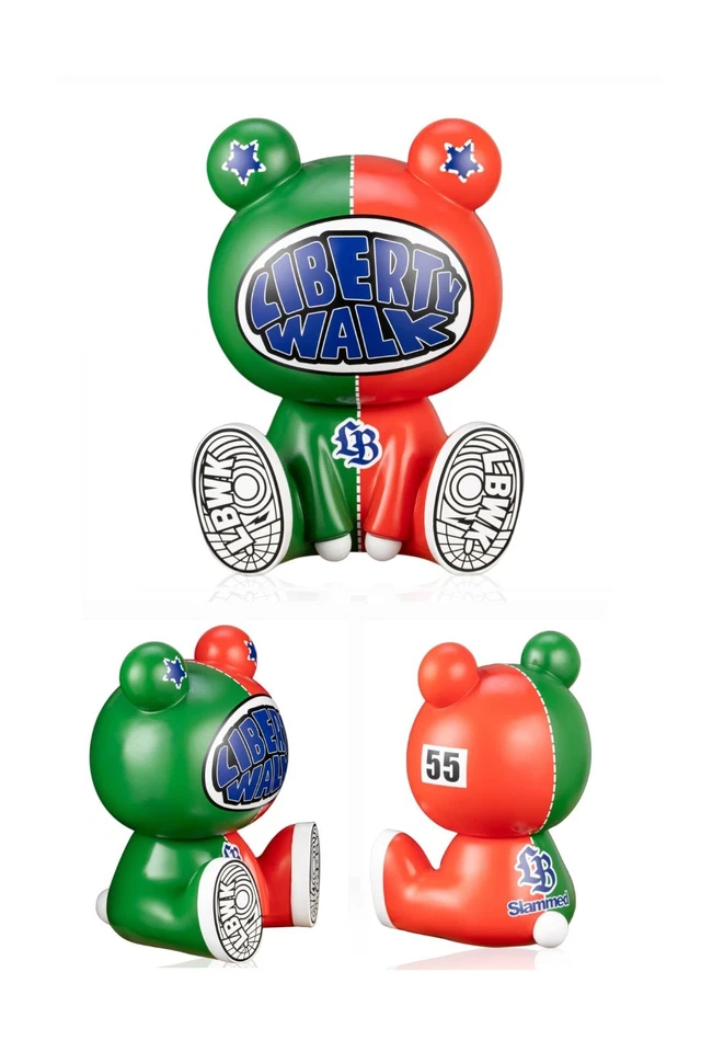 American Diorama x Liberty Walk Kuma 400% Style 01 (28cm) LIBERTY WALK RX7 THEME - image 2 of 3