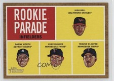 2011 Heritage Rookie Parade Josh Bell Danny Worth Luke Hughes Trevor Plouffe 0t2