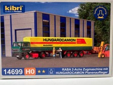 RABA HUNGAROCAMION Planenauflieger von Kibri (neu)