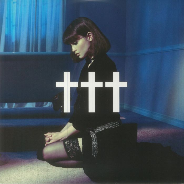CROSSES - Goodnight God Bless I Love U Delete - TRANSLUCENT BLACK ICE VINYL LP