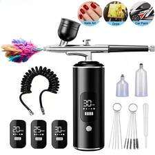 Airbrush with Compressor Mini Spray Gun for Painting Tattoo Electric Paint Gun