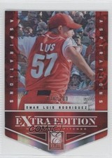 2012 Elite Extra Edition Aspirations Die-Cut 38/200 Omar Luis Rodriguez #76 h3a
