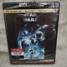 Star Wars Episode V the Empire Strikes Back Ultra HD, 1980  Digital Copy