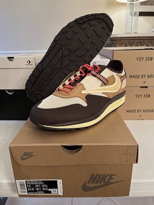 Nike Air Max 1 Travis Scott Baroque Brown Size 14